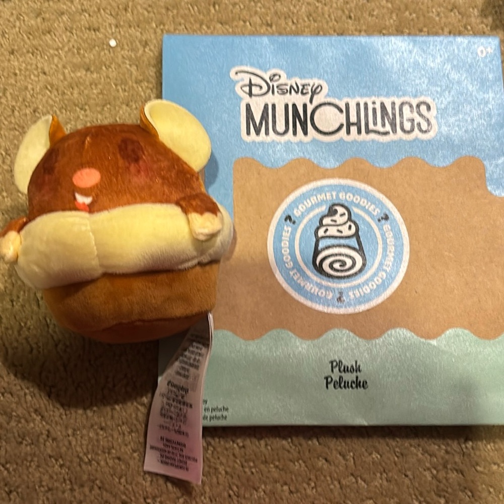 Disney x Target Munchlings Emile French Vanilla Cream Puff Plush